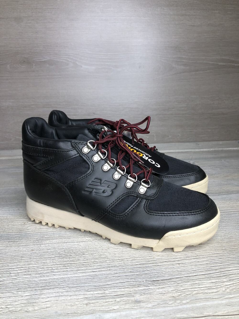 New Balance Black Rainier Urainal Hiking Boots Mens 8